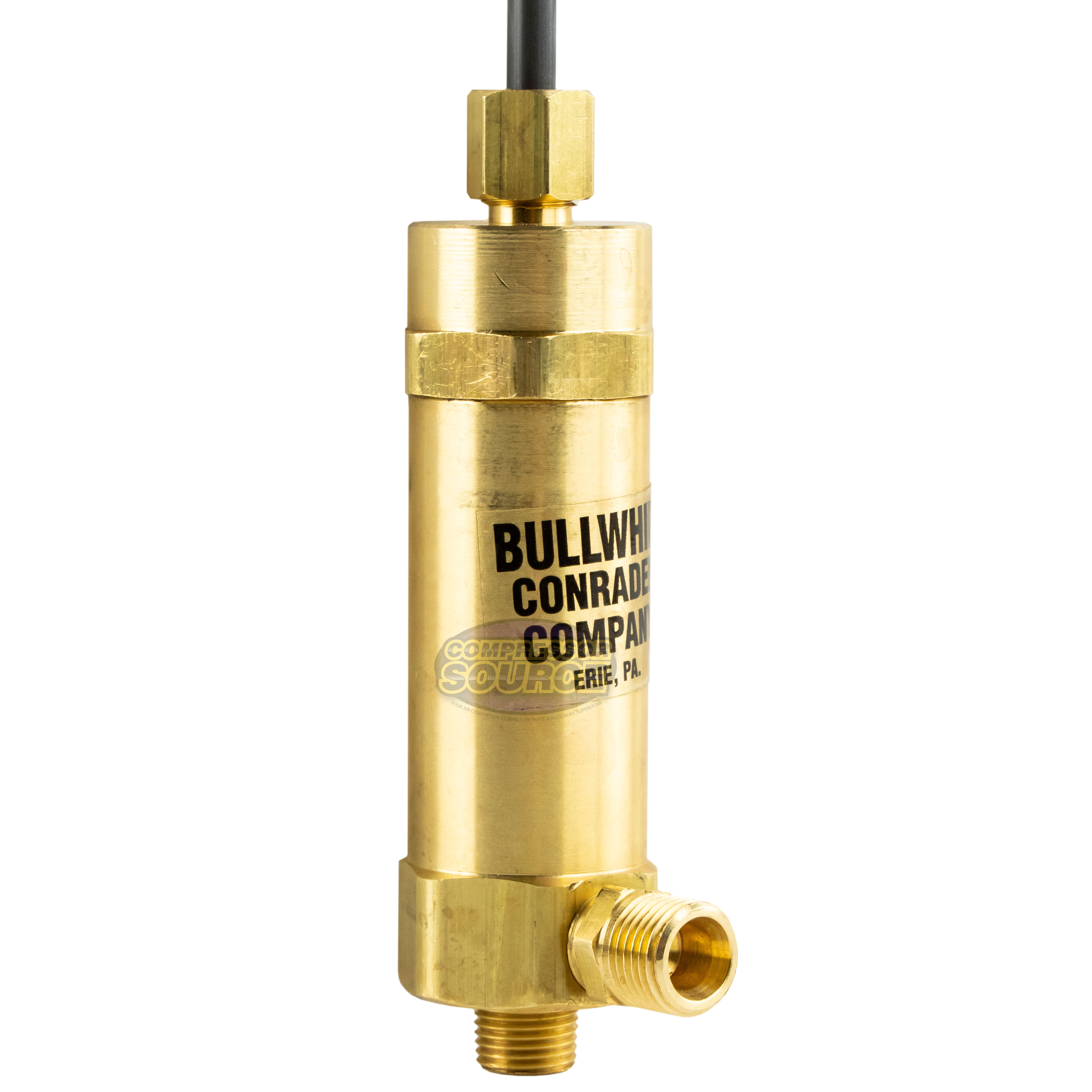 24 Bullwhip Large Throttle Control Cable Gas Air Compressor w/Side Port